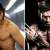 Two pictures of Hugh Jackman as the character Wolverine, one in 2000 the other in 2013, showing large increase in musculature